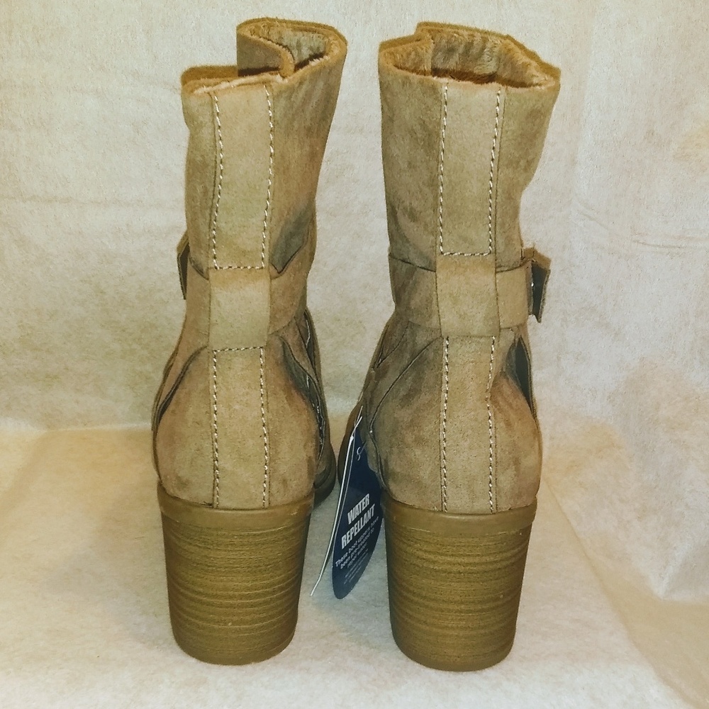 Women's Blinda Heeled Fashion Boots - Taupe - Picture 8 of 8